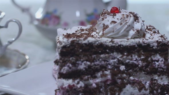 Cake with Tea