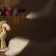 Vintage Wall And Wooden Toy Horse - VideoHive Item for Sale