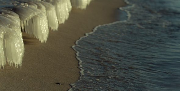 Ice on the Beach