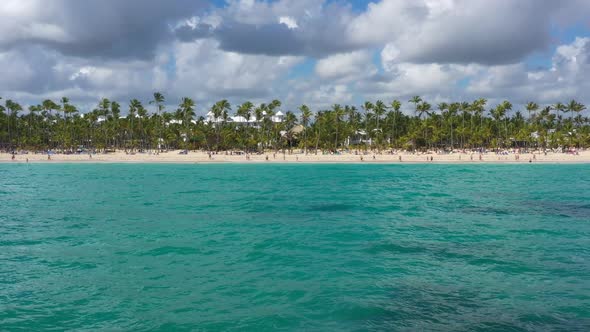 Arena Gorda Beach with Resorts