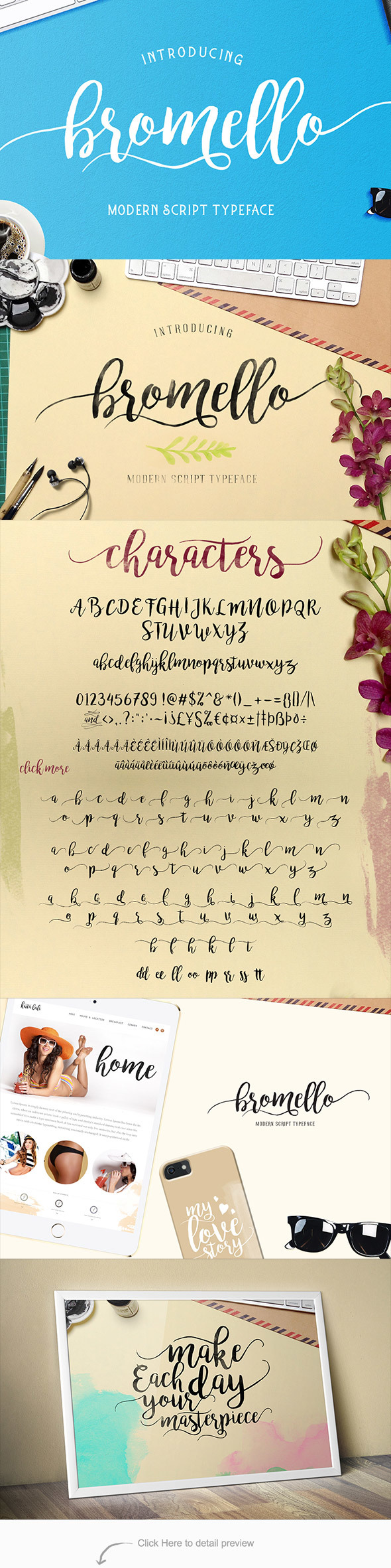 bromello typeface