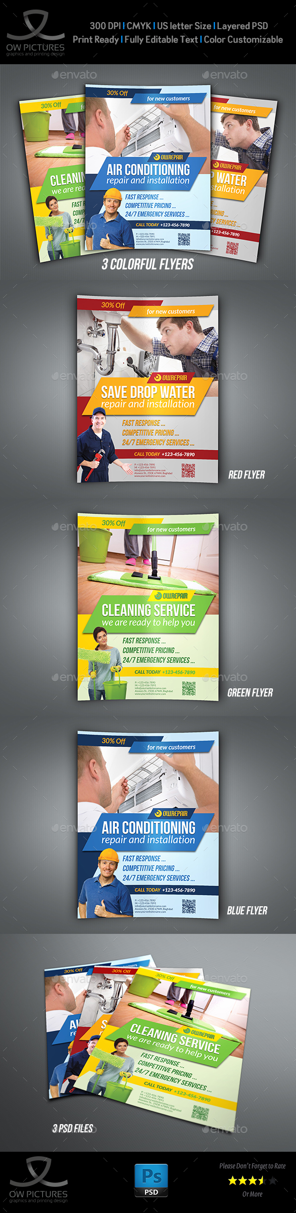 Services Flyer Template