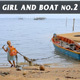 Girl And Boat No.2 - VideoHive Item for Sale