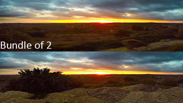 Beautiful Sunset(2 clips)