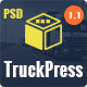 Truck Press | Logistics & Transport Business PSD Template - ThemeForest Item for Sale