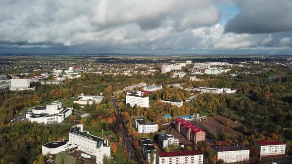 Autumn Landscape In The City Of Vitebsk 07