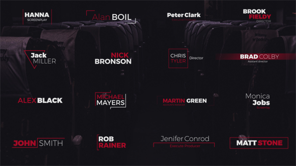 Lower Third / Titles alt