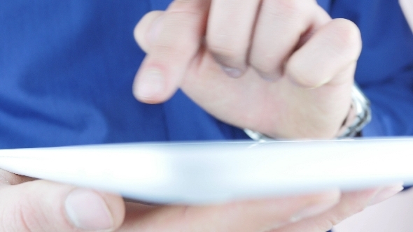 Finger Using Touchpad alt