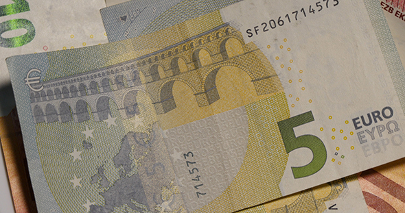 Euro Money Rotating
