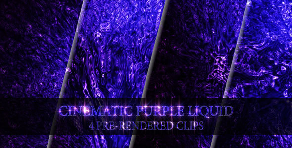 Cinematic Purple Liquid