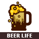 Beer Life Logo - GraphicRiver Item for Sale