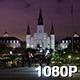 New Orleans Jackson Square at Night - VideoHive Item for Sale