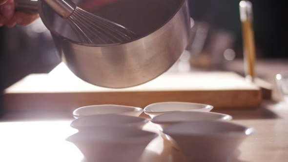 Pour The Batter Into The Mold