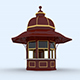 Kiosk, Quiosque - 3DOcean Item for Sale