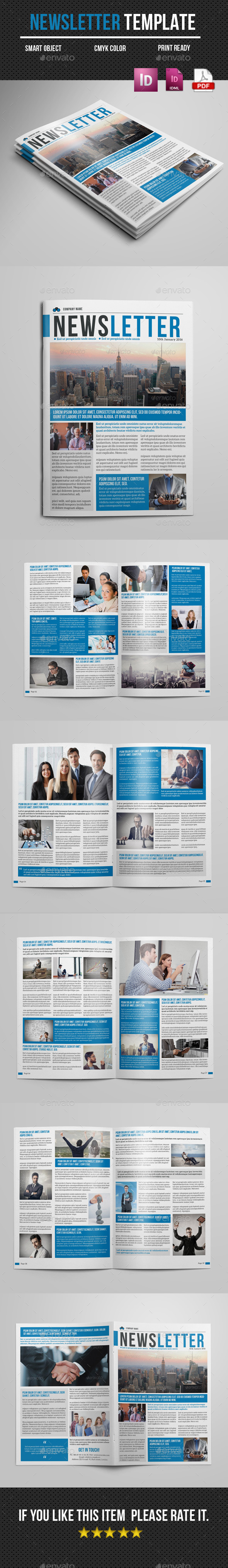 Newsletter Indesign Template