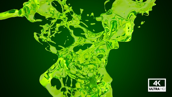 Splash Of Green Water V1 alt