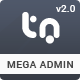 Mega - Bootstrap Admin Web App with AngularJs Powered - ThemeForest Item for Sale
