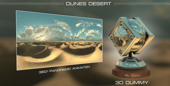 VR 360 Panoramic Animations “Dunes Desert"