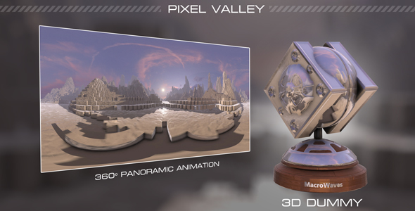 VR 360 Panoramic Animations “Pixel Valley”