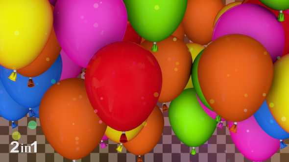 Colorful Balloons Transitions (2-Pack) alt