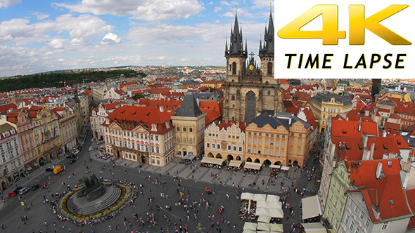 View of Prague, Old Town Square, Czech Republic