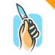 Knife Champ Logo - GraphicRiver Item for Sale