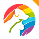 Pet Rainbow Logo - GraphicRiver Item for Sale