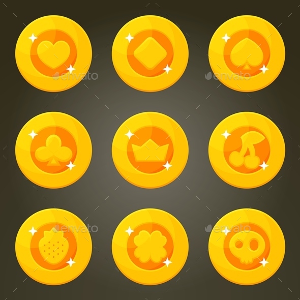 Coin Sprite Graphics, Designs & Templates from GraphicRiver