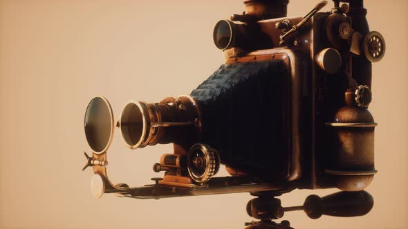 Antique Old Retro Photo Camera
