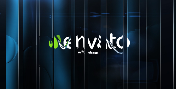 Card Glass Wipe Logo Reveal alt