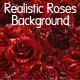 Realistic Roses Background - GraphicRiver Item for Sale