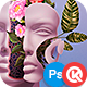 Floral Faces - Photoshop Action - GraphicRiver Item for Sale