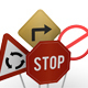 Road Signs and Traffic - 3DOcean Item for Sale
