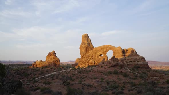 Evening Time Lapse In Arches National Park 3