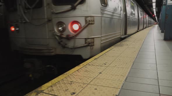 Views Of Subway Train In Nyc 2