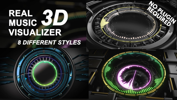 Real 3D Music Visualizer
