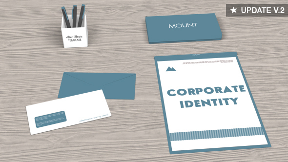 Corporate Identity Video Mockup