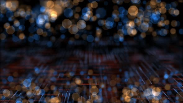 Abstract Bokeh Digital 4k