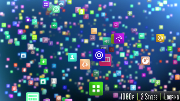 Smartphone App Marketplace Background