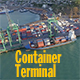 Container Terminal - VideoHive Item for Sale