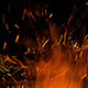 Fire and Sparks at Night - VideoHive Item for Sale