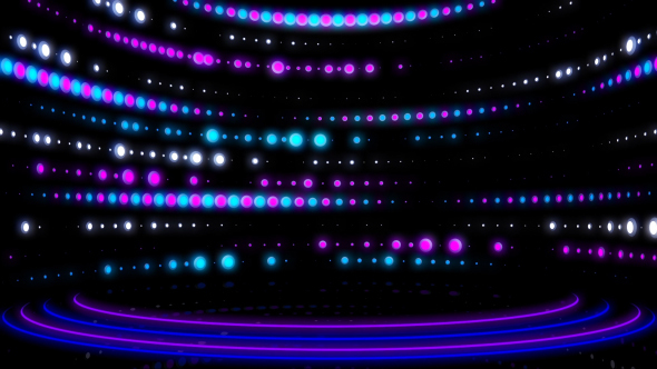 LED Colorful Scene Stage