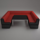 Low Poly Sofa Set - 3DOcean Item for Sale