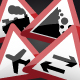 UK Road Signs: Warnings 2 - GraphicRiver Item for Sale