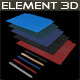 Element3D - Type Cover and Pen All Colors - 3DOcean Item for Sale