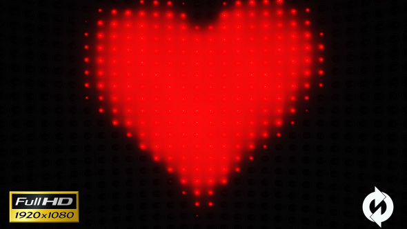 Heart with Lights VJ - 2