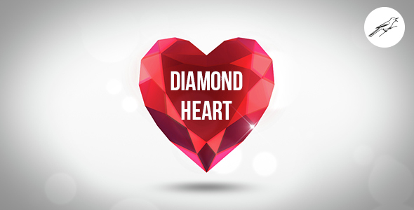 Diamond Heart Logo Sting alt