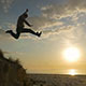 Jumping through the Sunrise - VideoHive Item for Sale