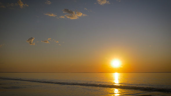 Sunrise over the Beach