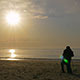 Person Filming the Sunrise on a Beach - VideoHive Item for Sale